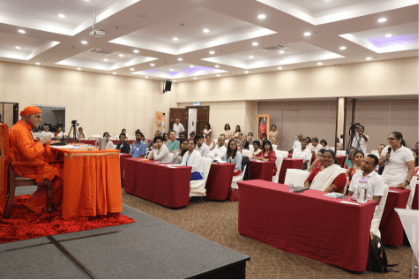 SIRD Malaysia : Interactive session during Poojya Swamiji’s Vedanta Workshop 2019
